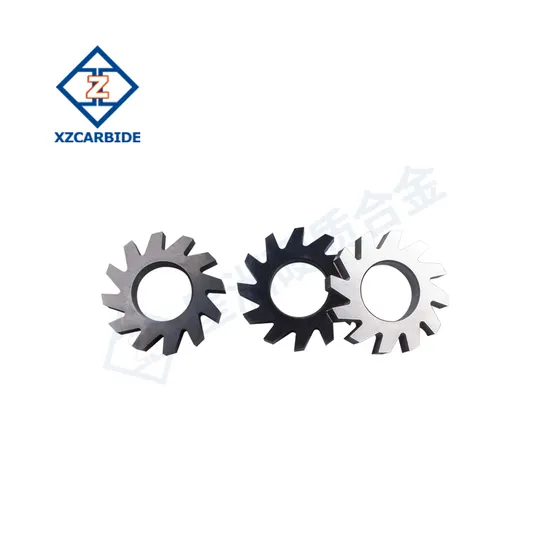 Convex Formed Milling Cutters Metal Cutting Tools Installed in Grooving Machine Drums